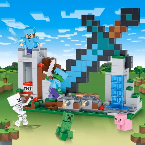 Minecraft Bloco de Montar 359 pçs Mineworld - Imagem 4