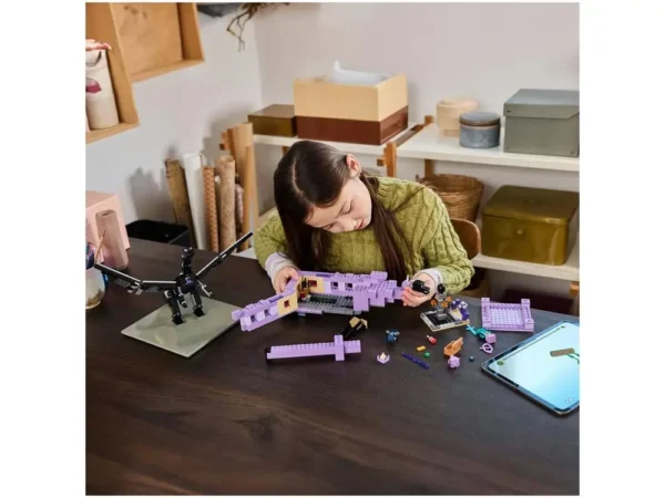 LEGO Minecraft O Dragão Ender e Navio do End - Imagem 2