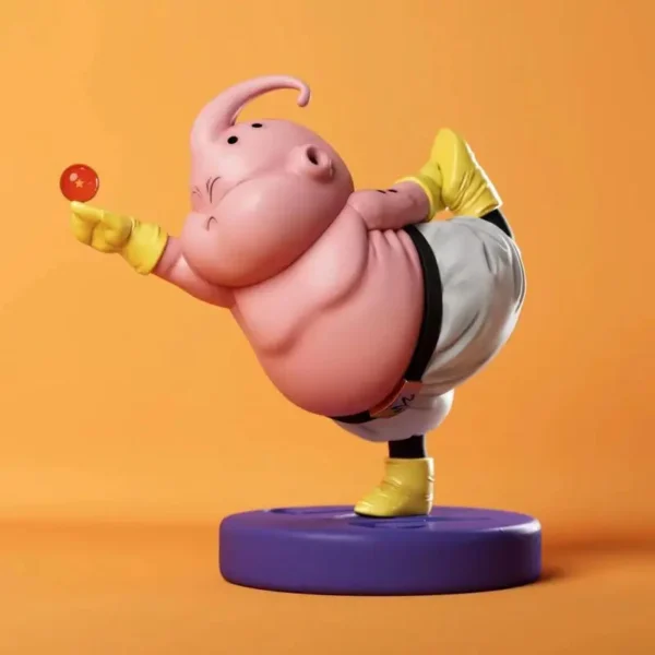 Dragon Ball Fitness Body Building Modelo, Majin Buu Figura fofa - Imagem 2