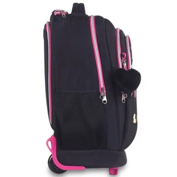 Kit Mochila de Rodinhas Oficial Rebecca Bonbon Preto - Imagem 4