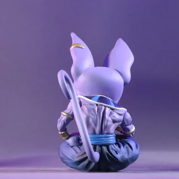 Anime Dragon Ball Super Beerus Anime Figura Modelo de ação Figurals - Imagem 6