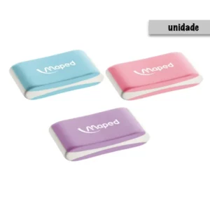 Borracha Escolar pequena Tons Pastel Essentials Soft Maped - unidade