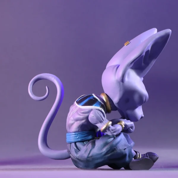 Anime Dragon Ball Super Beerus Anime Figura Modelo de ação Figurals - Imagem 5