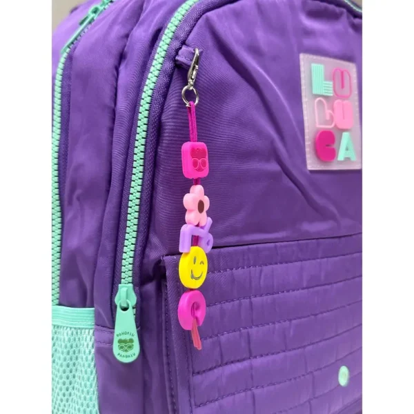 Mochila de Costas Juvenil em Nylon OFICIAL LULUCA - Imagem 6