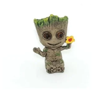 Mini Groot Boneco Guardiões Da Galáxia Marvel Brinquedo 5cm
