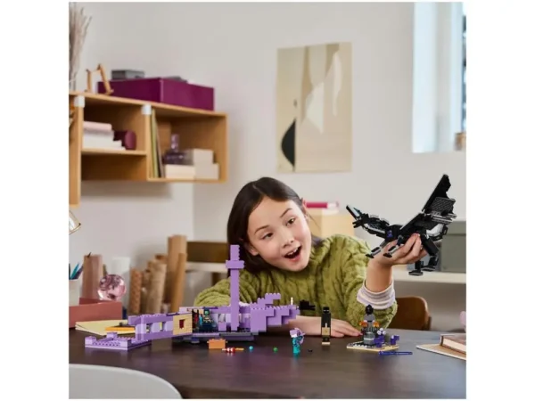 LEGO Minecraft O Dragão Ender e Navio do End - Imagem 3