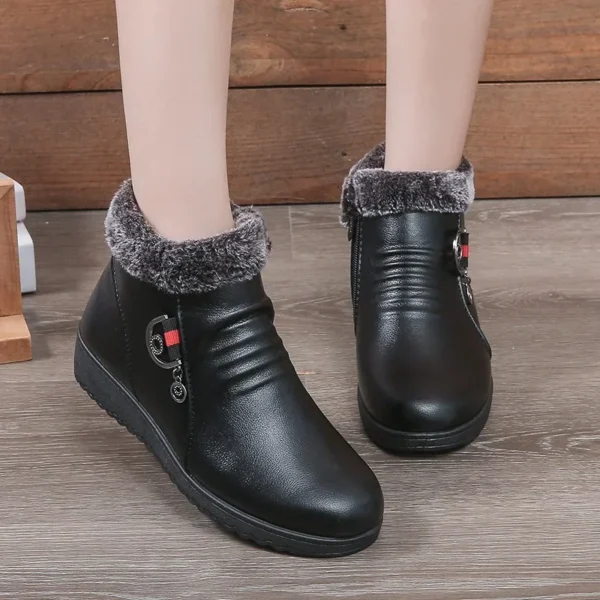 sapatos de algodão, fundo macio antiderrapante - Imagem 3