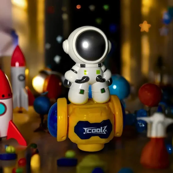 Brinquedo Hoverboard Espacial Com Astronauta Led e Músic - Imagem 5