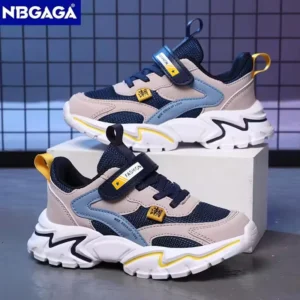 Calçado Infantil de Malha Respirável, KidSneakers