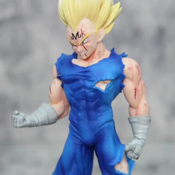 Animação Dragon Ball 20cm Majin Vegeta Action Figure Coleção Modelo Boneca Estatueta de Vinil - Imagem 3