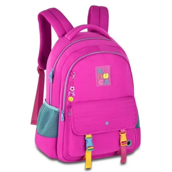Mochila de Costas Juvenil em Nylon OFICIAL LULUCA - Imagem 2