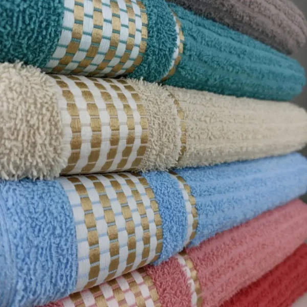 Toalha de Banho Canelada Beka 350g/m2 80x150 cm - Imagem 3