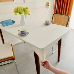 1 pc cor sólida pacote completo toalha de mesa à prova de água