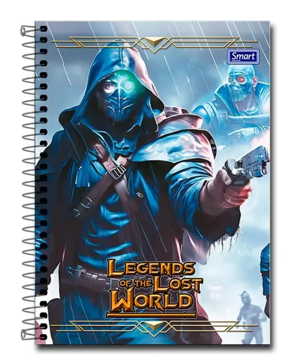 Caderno Universitário CD LEGENDS 20MT 320fl - Imagem 3