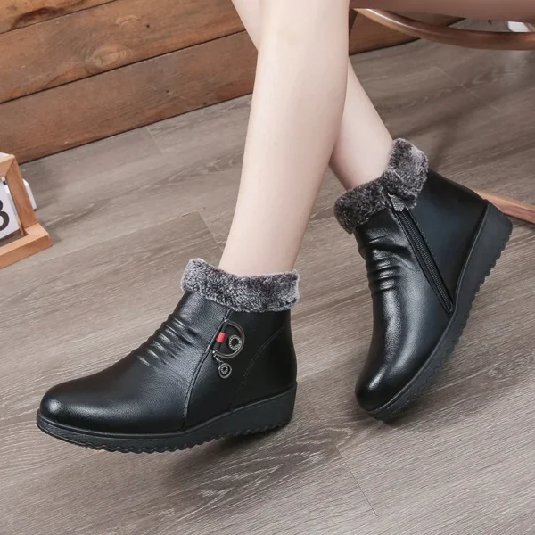 sapatos de algodão, fundo macio antiderrapante - Imagem 2