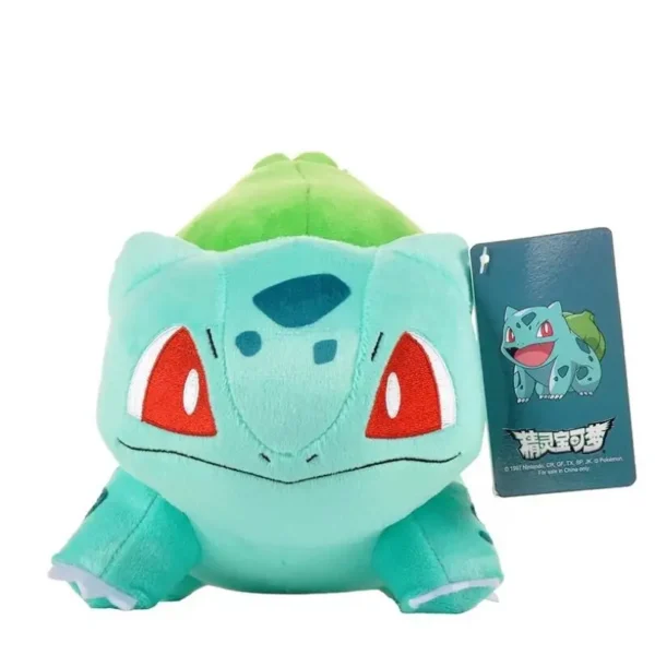 Pokémon Anime Boneca de pelúcia, brinquedo recheado, Pikachu, Bulbasaur, Jigglypuff, Lapras, Eevee - Imagem 21