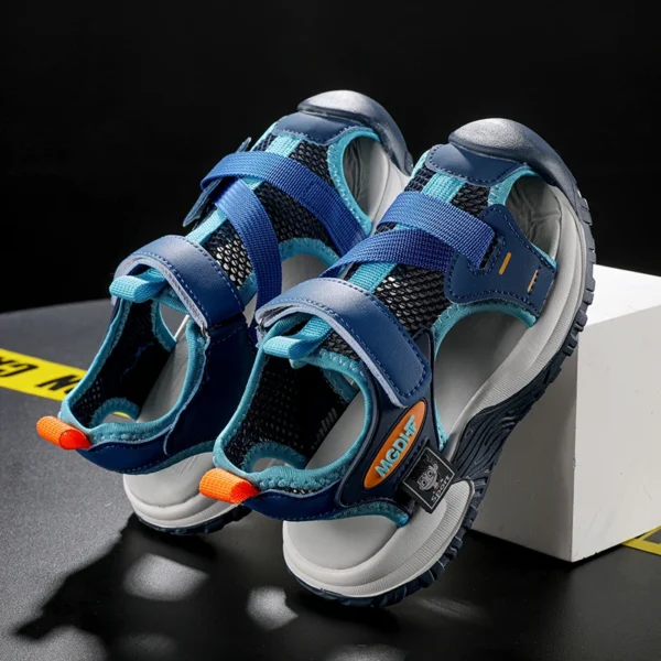 sapatos de água meninos sandálias caminhadas ao ar livre - Imagem 5