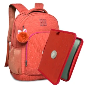 Kit Mochila Escolar Rebecca Bonbon Estojo Material Rb