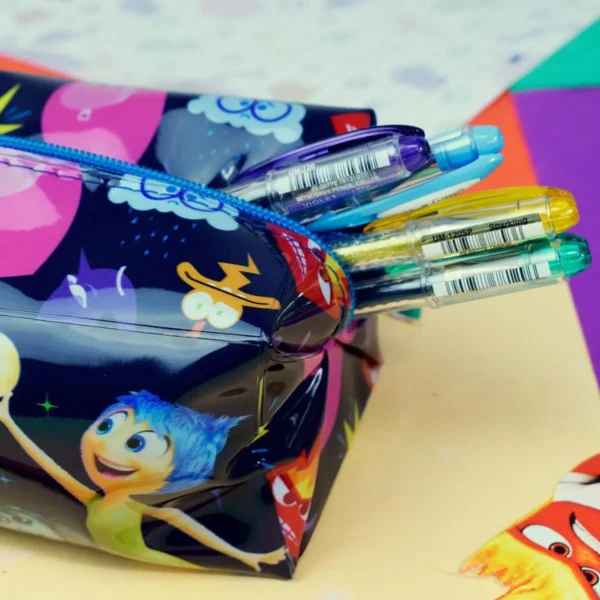 Estojo Escolar Grande Necessaire Divertidamente 2 Disney - Imagem 3