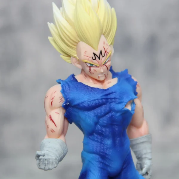 Animação Dragon Ball 20cm Majin Vegeta Action Figure Coleção Modelo Boneca Estatueta de Vinil - Imagem 2
