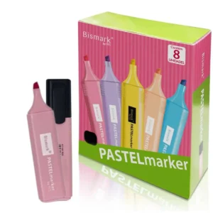 Kit 8 Marca Textos Bismark YES Rosa Pastel