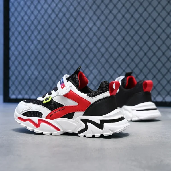 Calçado Infantil de Malha Respirável, KidSneakers - Imagem 9