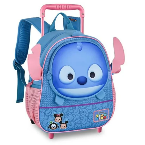 Mochila de Rodinhas Infantil 3D Oficial STITCH DISNEY - Clio