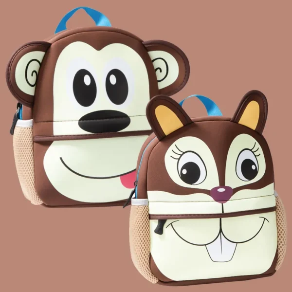 Mochila Escolar Infantil Maternidade Mãe e Bebê + Pop IT Briquedo Anti Estresse - Imagem 3