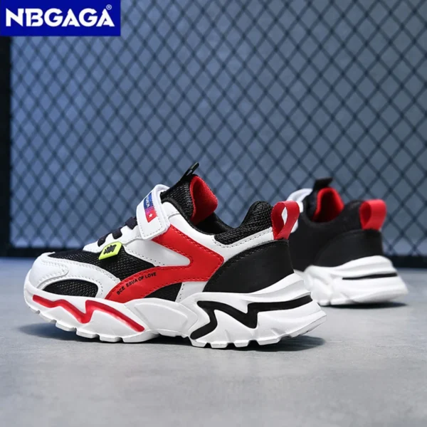 Calçado Infantil de Malha Respirável, KidSneakers - Imagem 4