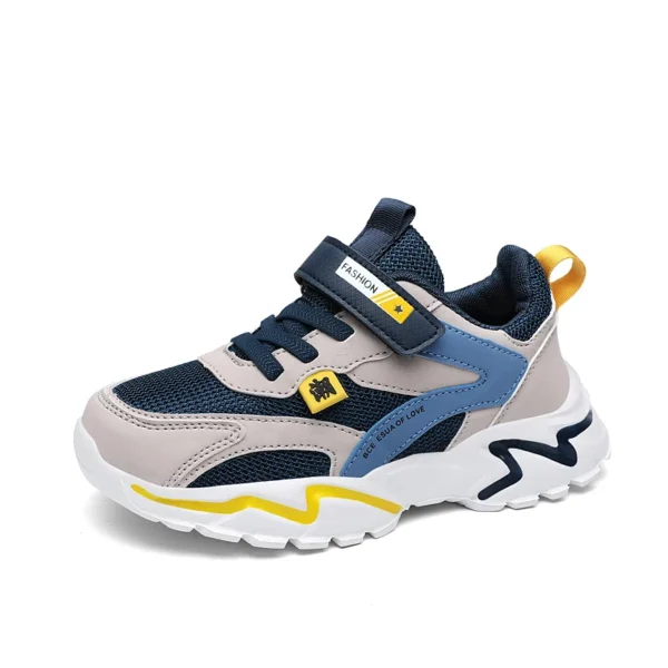 Calçado Infantil de Malha Respirável, KidSneakers - Imagem 12