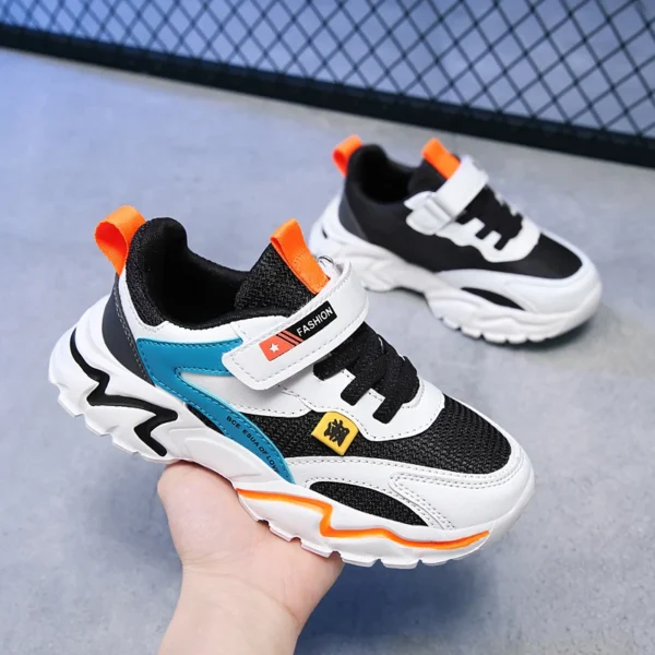 Calçado Infantil de Malha Respirável, KidSneakers - Imagem 11