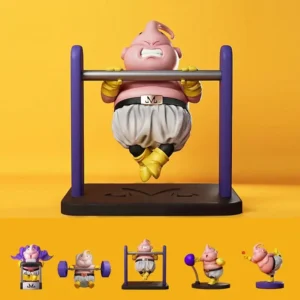 Dragon Ball Fitness Body Building Modelo, Majin Buu Figura fofa