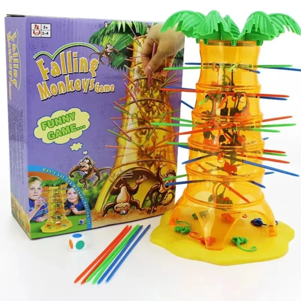 Macaco escalada árvore jogo brinquedo crianças - Imagem 2