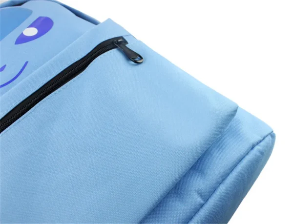 Mochila Pokémon Poke Ball com Orelhas e Orelhas, Mochila Escolar de Nylon, Presente Anime, Bola Monstro - Imagem 3
