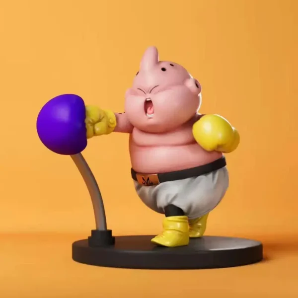 Dragon Ball Fitness Body Building Modelo, Majin Buu Figura fofa - Imagem 4