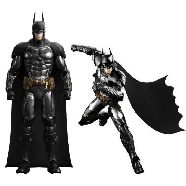Fondjoy dc batman arkham bruce wayne butch Lukic o cavaleiro das trevas deathstroke coleção figura de ação anime modelo boneca crianças brinquedos - Imagem 5