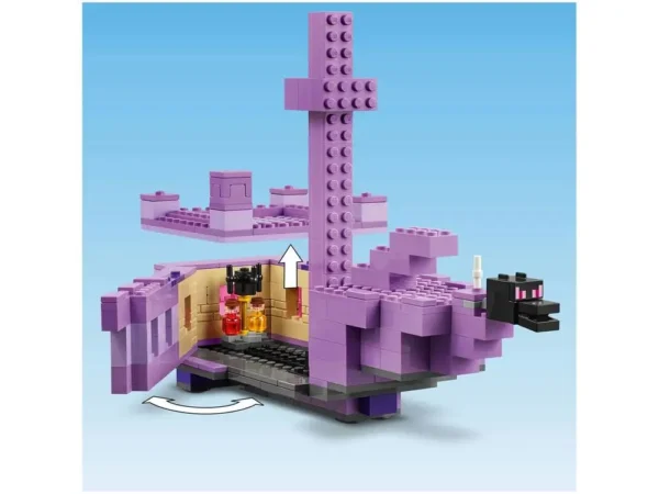 LEGO Minecraft O Dragão Ender e Navio do End - Imagem 5