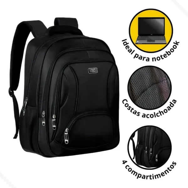 Mochila Reforçada Multifuncional Grande - Imagem 2