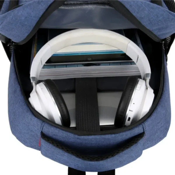 Mochila de grande capacidade para homens e mulheres, bolsa para computador de viagem, estudante feminina - Imagem 5
