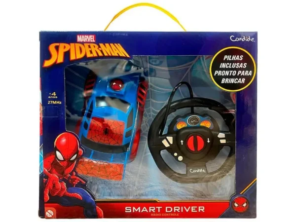 Carrinho de Controle Remoto Marvel Spider-Man - Imagem 4
