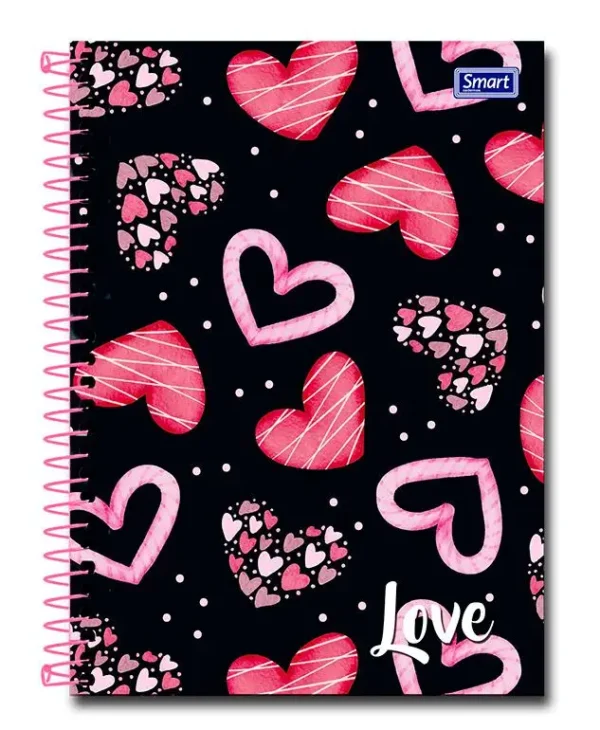 Caderno Universitário CD LOVE 20MT 320fl