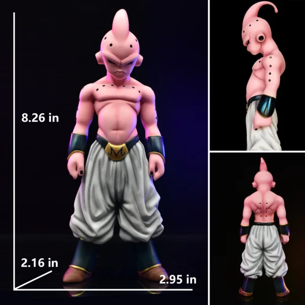 Dragon Ball Z Anime Figure, Majin Buu, Action Figures em PVC, Coleção Estátua, Modelo de Brinquedos, Presentes, 21cm - Imagem 2