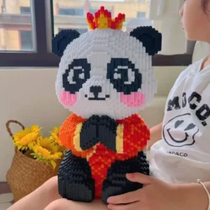Panda gigante blocos de construção
