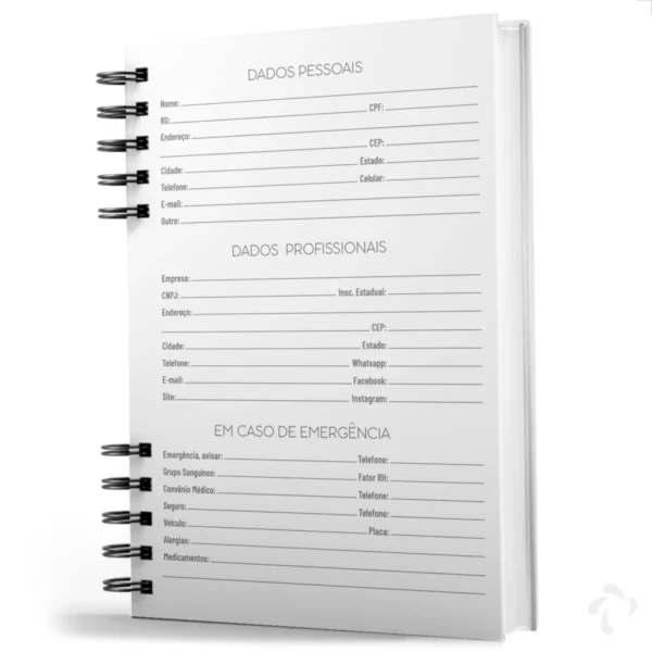 Caderno De Anotações Com Capa Dura Coleção Frases Coffe - Imagem 4