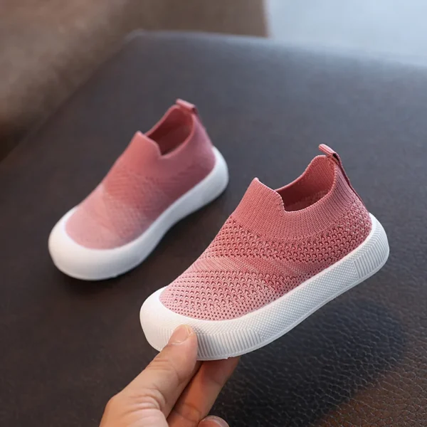 sapatos primavera outono crianças tênis macio respirável - Imagem 3