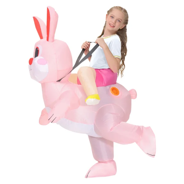 Crianças criança dinossauro unicórnio traje inflável - Imagem 6