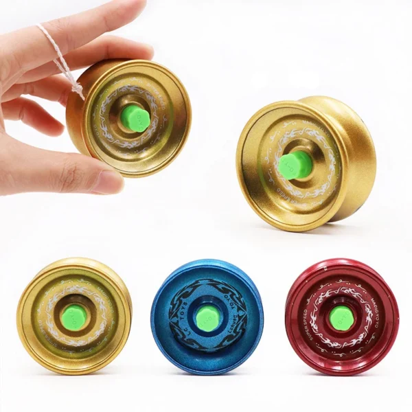 Yoyo-liga metálica yoyo ball, 2pcs, trick ball para iniciantes, para crianças - Imagem 4