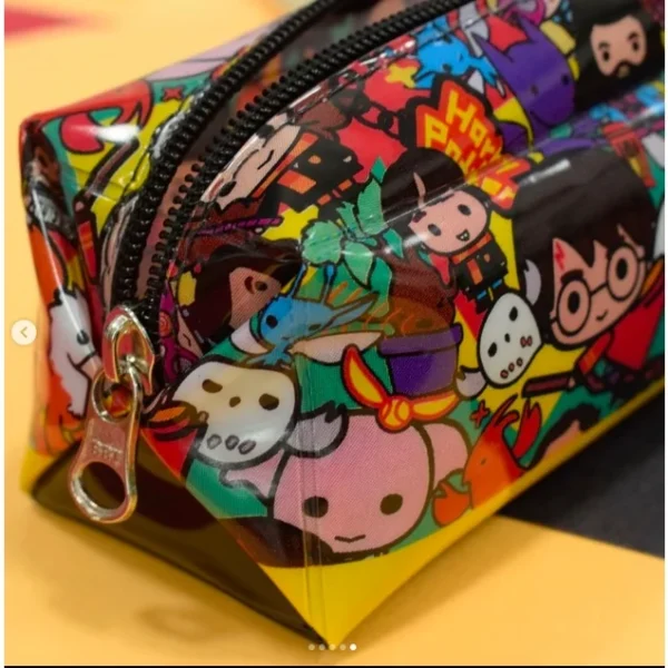 Estojo de lápis escolar Bruxo Personagem DAC em PVC cristal - Imagem 4
