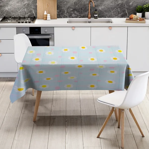 Mesa de jantar moderna com cadeiras de madeira confortáveis, conjunto de 5 assentos para uso doméstico. - Imagem 6