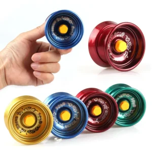 Yoyo-liga metálica yoyo ball, 2pcs, trick ball para iniciantes, para crianças